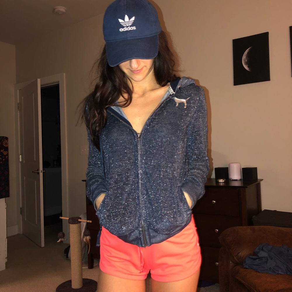 Victoria Secret PINK Zip Up Hooded Jacket